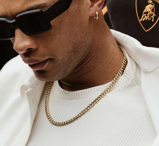 Miami Cuban Link Chain in Yellow Gold - 8mm